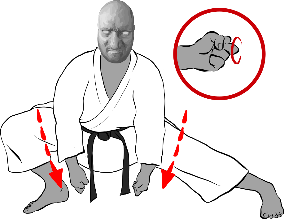 Nakayubi ippon-ken (Middle Finger Fist)